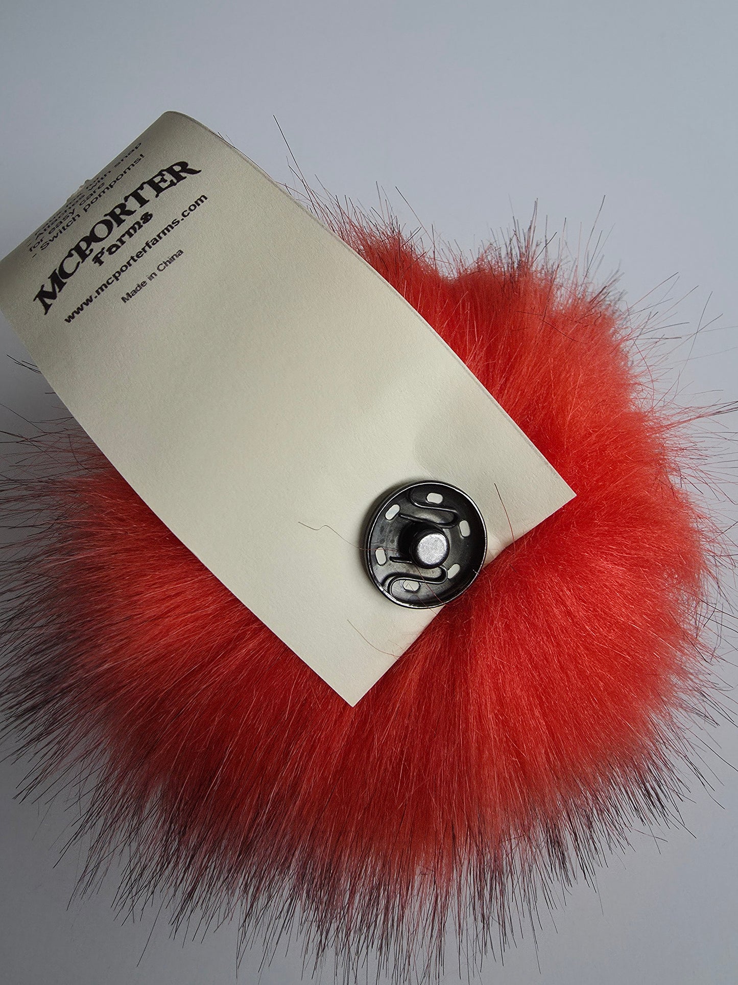 McPorter Farms | Faux Fox Fur Pom | 8