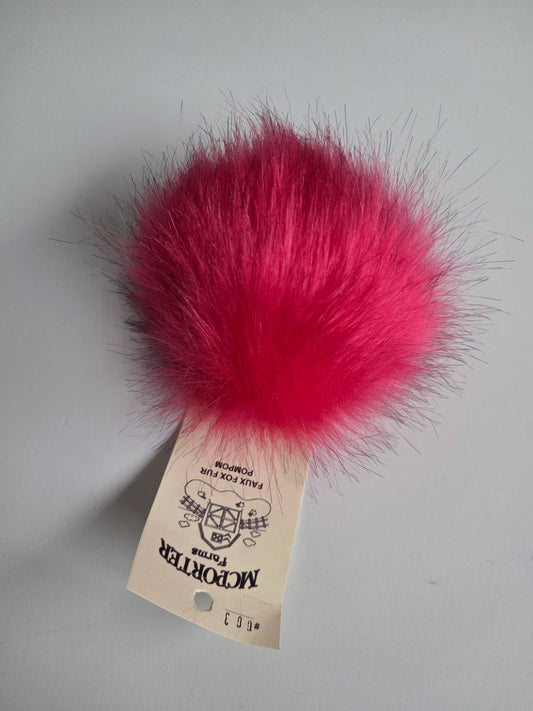 McPorter Farms | Faux Fox Fur Pom | 3