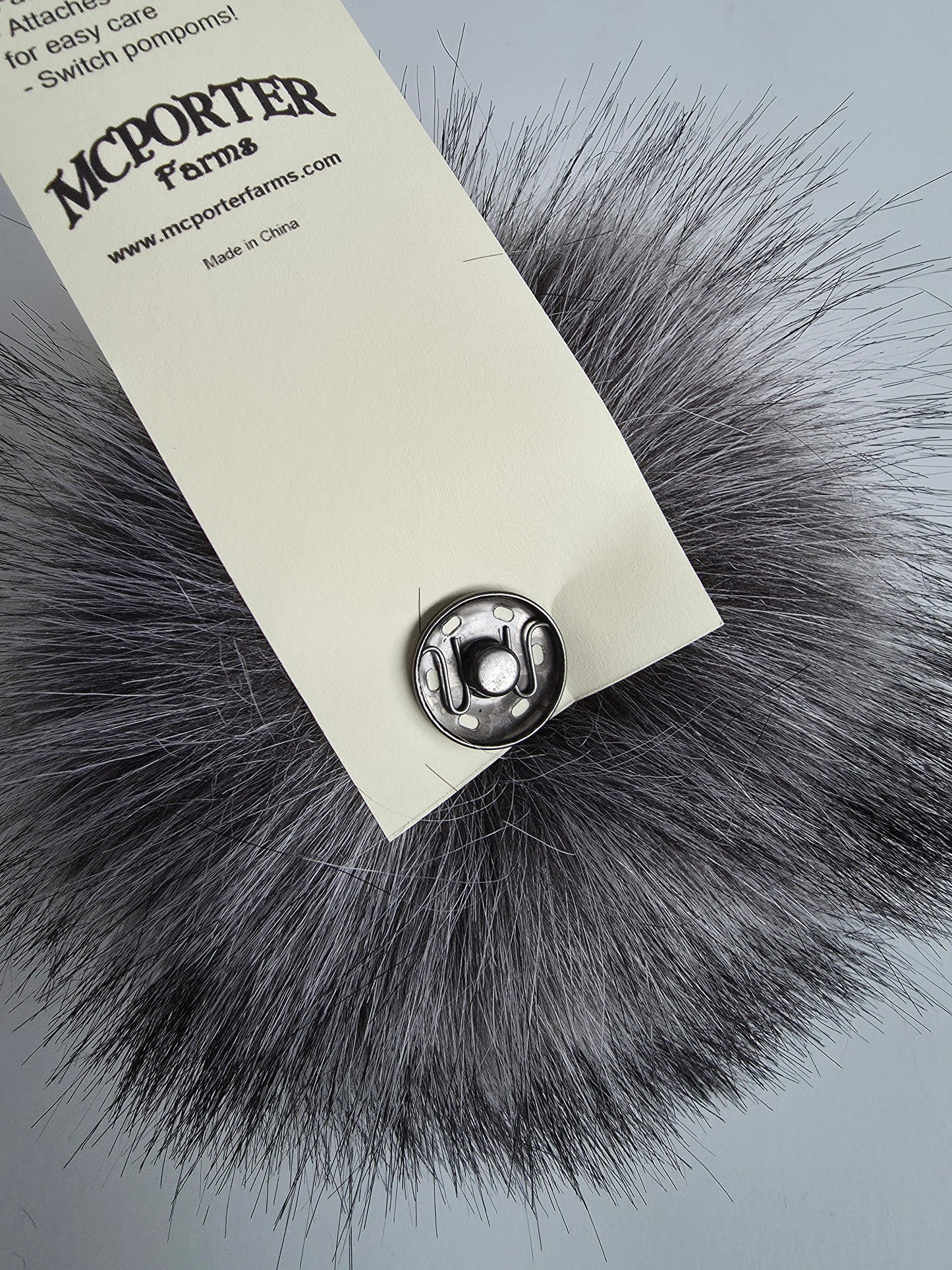 McPorter Farms | Faux Fox Fur Pom | 501