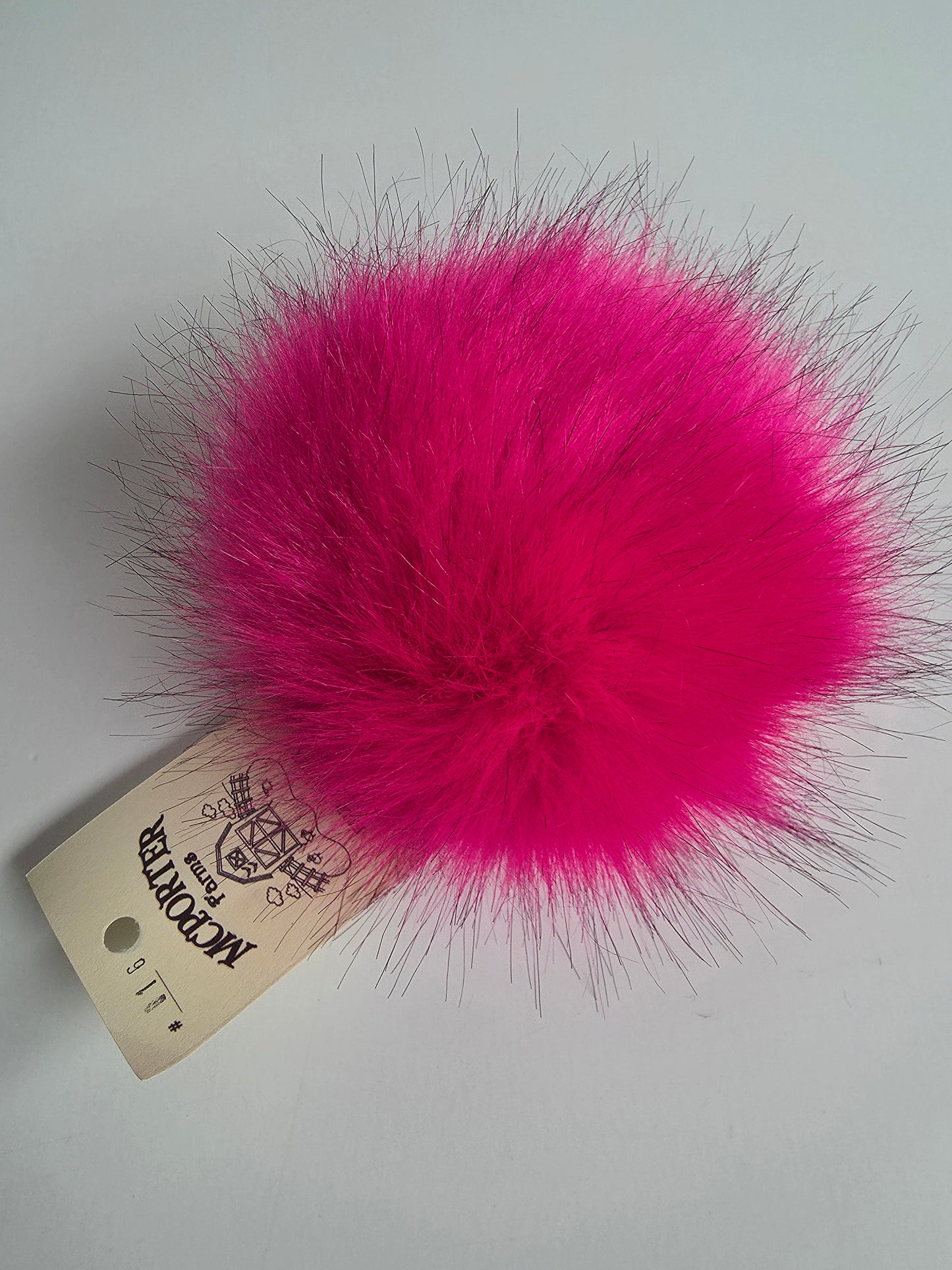 McPorter Farms | Faux Fox Fur Pom | 16