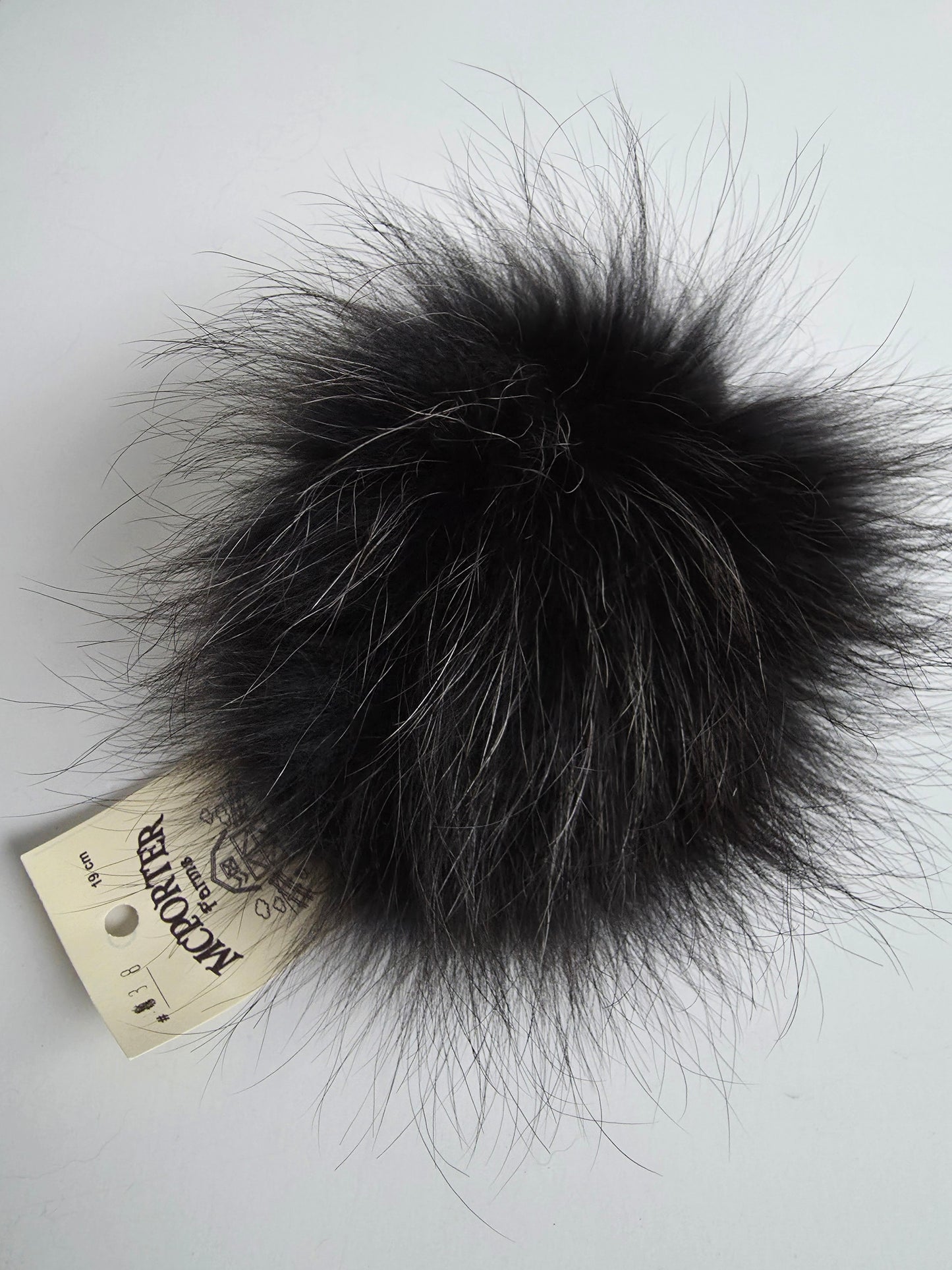 McPorter Farms | Real Raccoon Fur Pom | 38