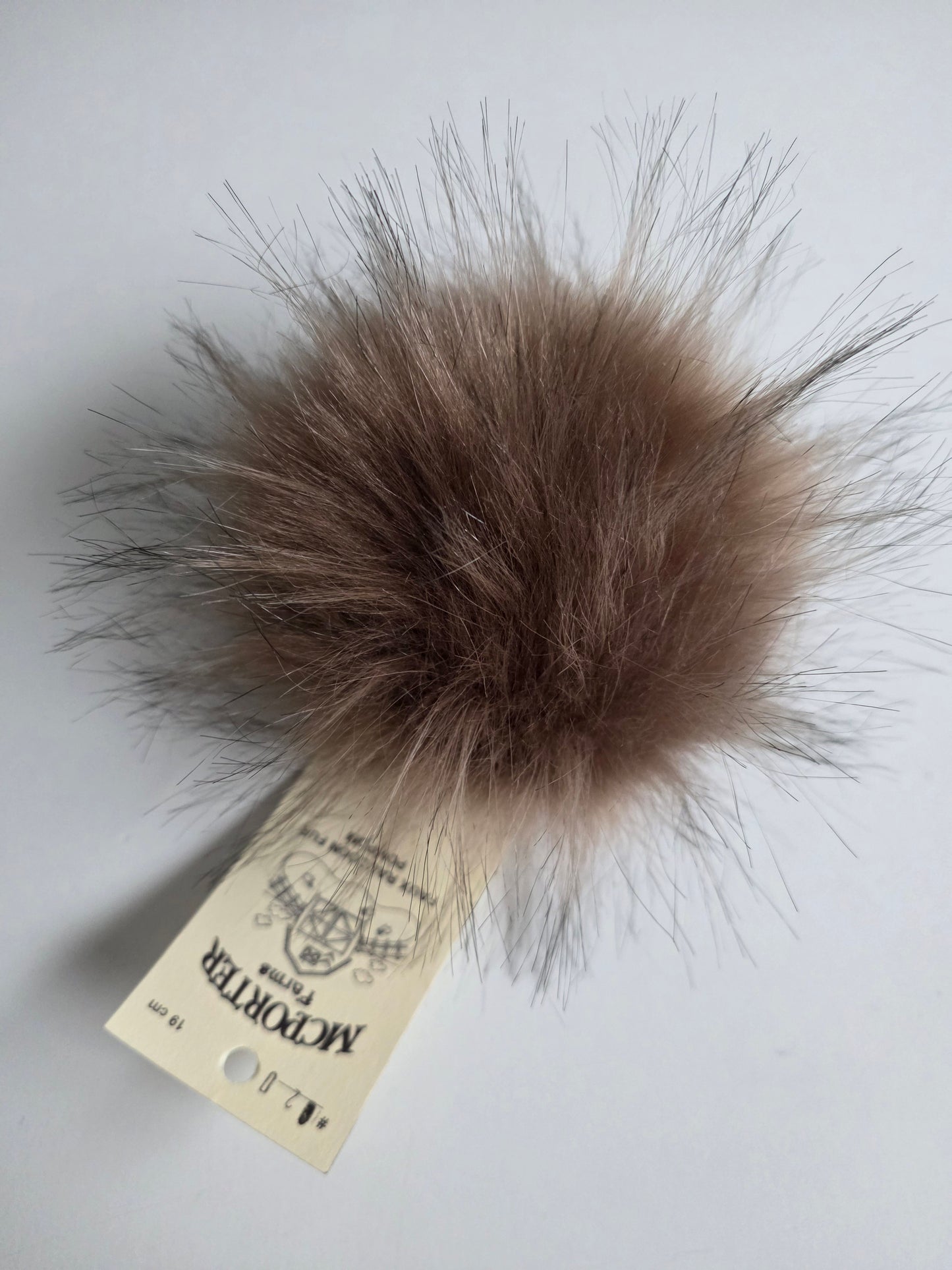 McPorter Farms | Faux Raccoon Fur Pom | 20
