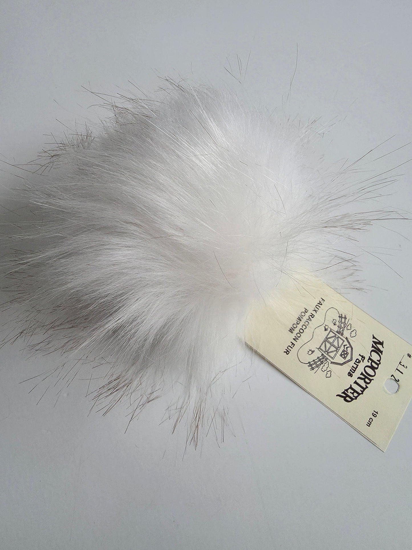 McPorter Farms | Faux Raccoon Fur Pom | 312