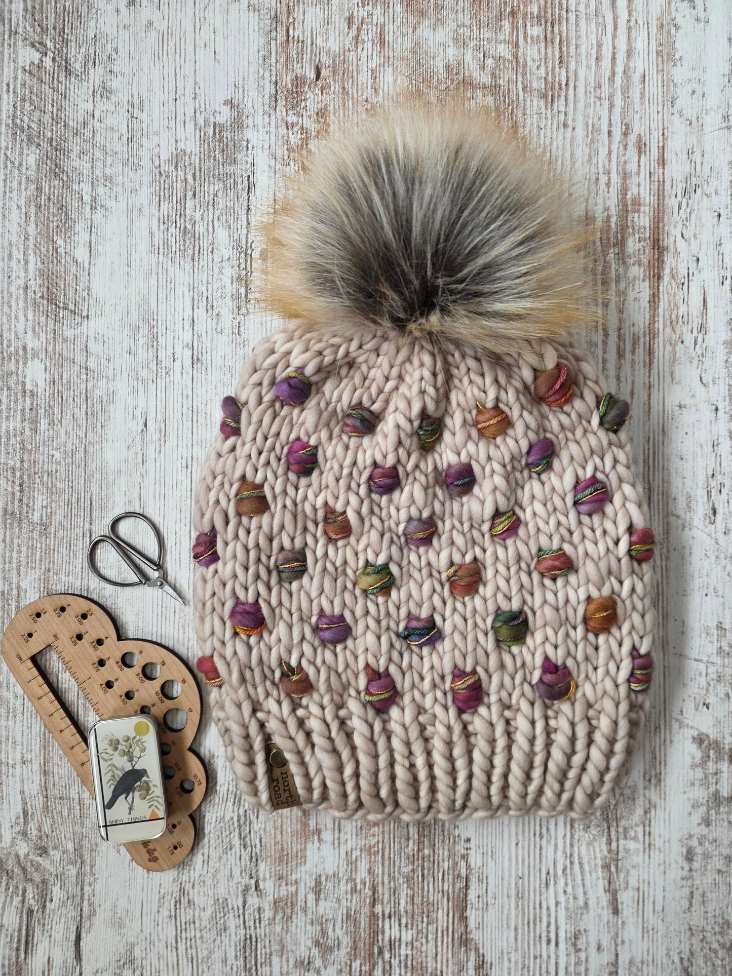 Carbonated Beanie Knitting Pattern