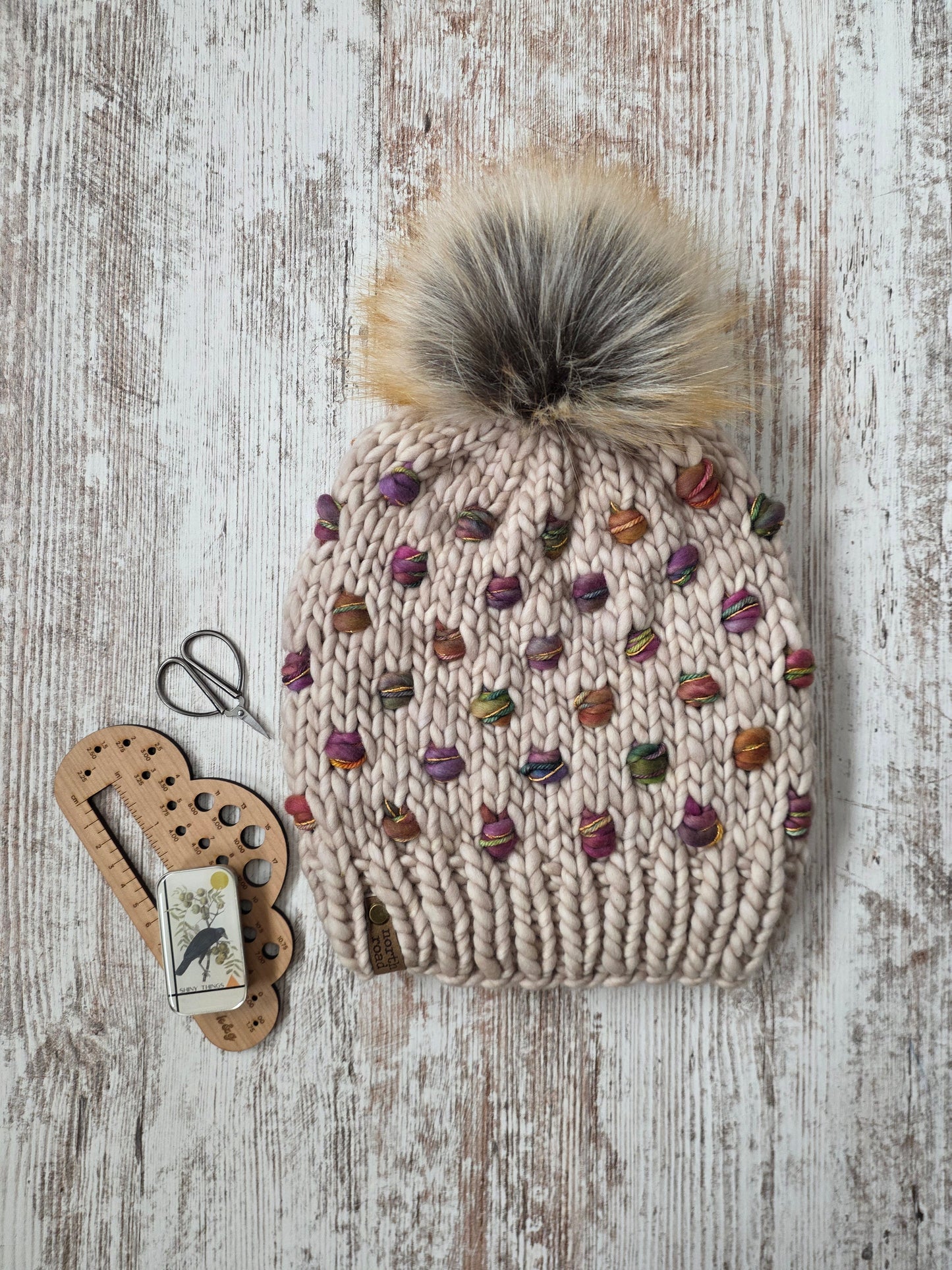 Carbonated Beanie Knitting Pattern