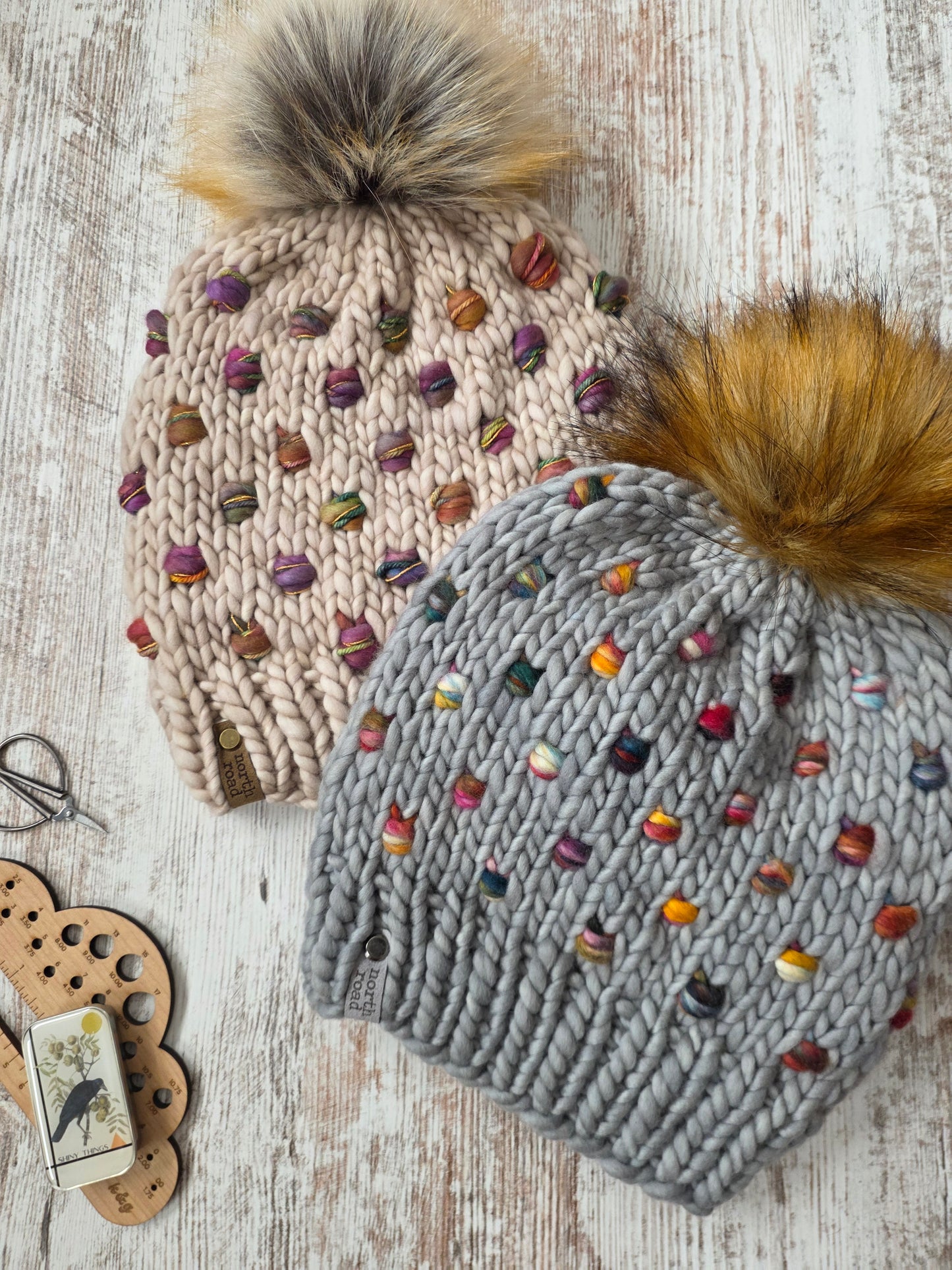 Carbonated Beanie Knitting Pattern