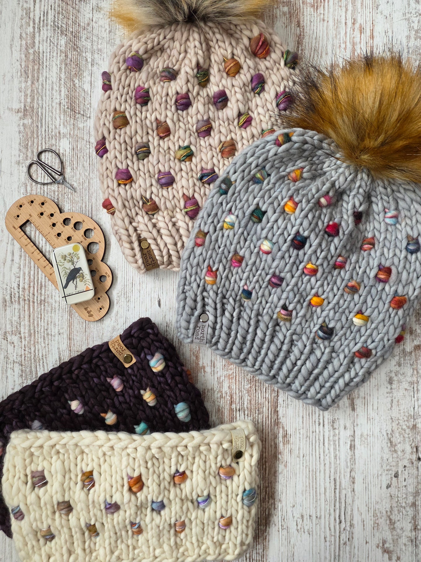 Carbonated Beanie Knitting Pattern