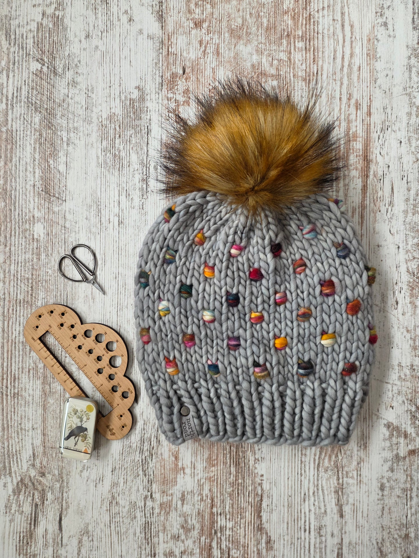 Carbonated Beanie Knitting Pattern
