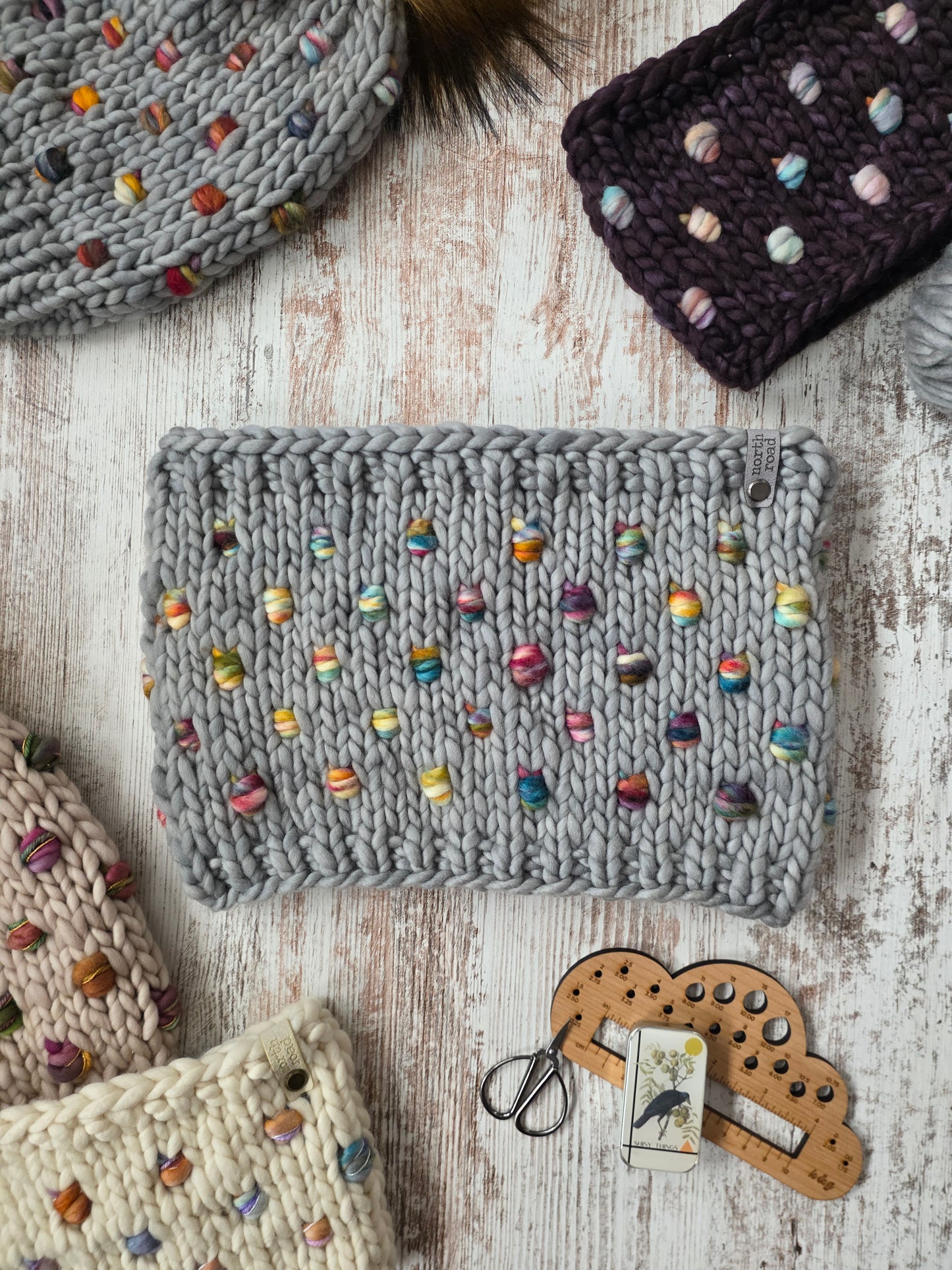 Carbonated Cowl Knitting Pattern