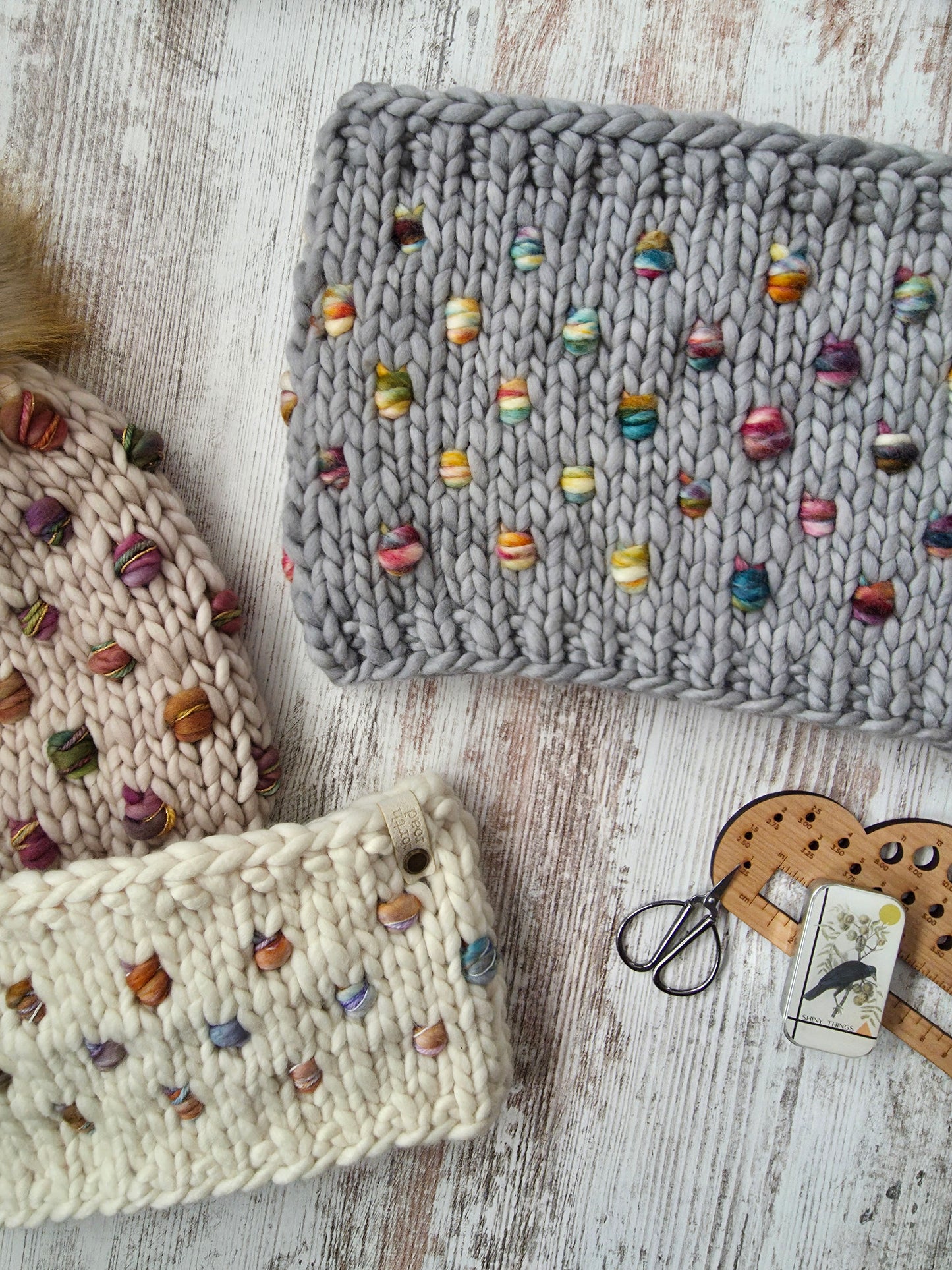 Carbonated Cowl Knitting Pattern