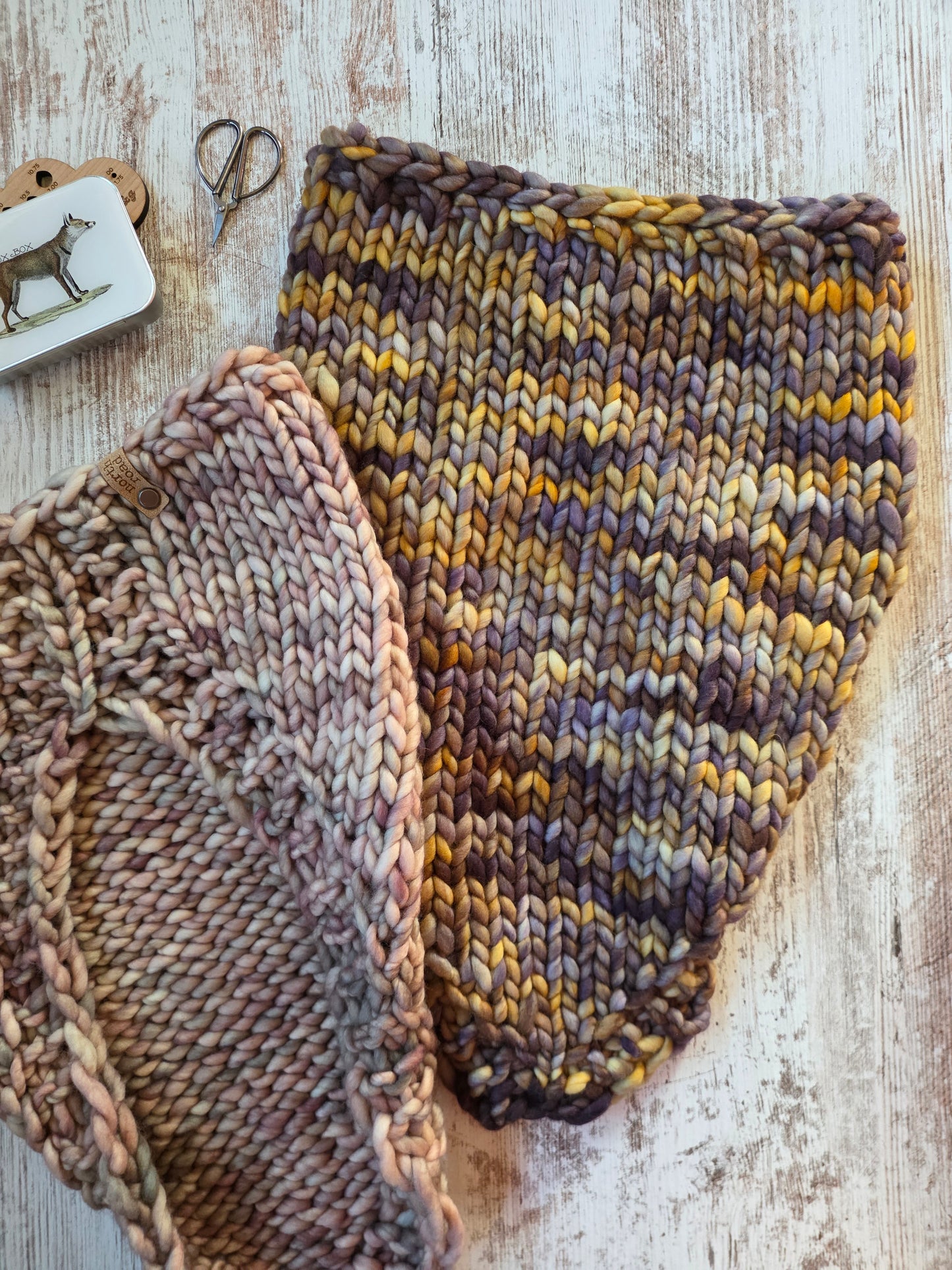 Balsam Bandana Cowl Knitting Pattern