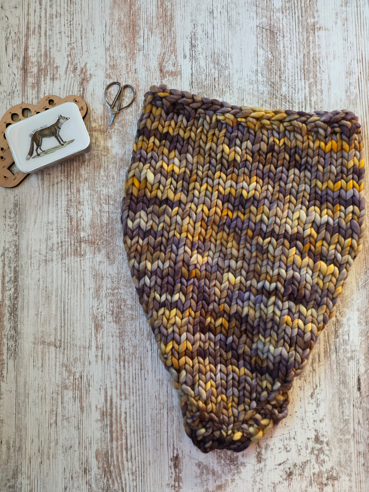 Balsam Bandana Cowl Knitting Pattern