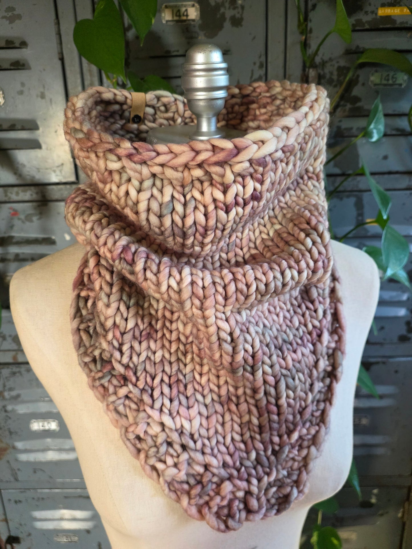 Balsam Bandana Cowl Knitting Pattern