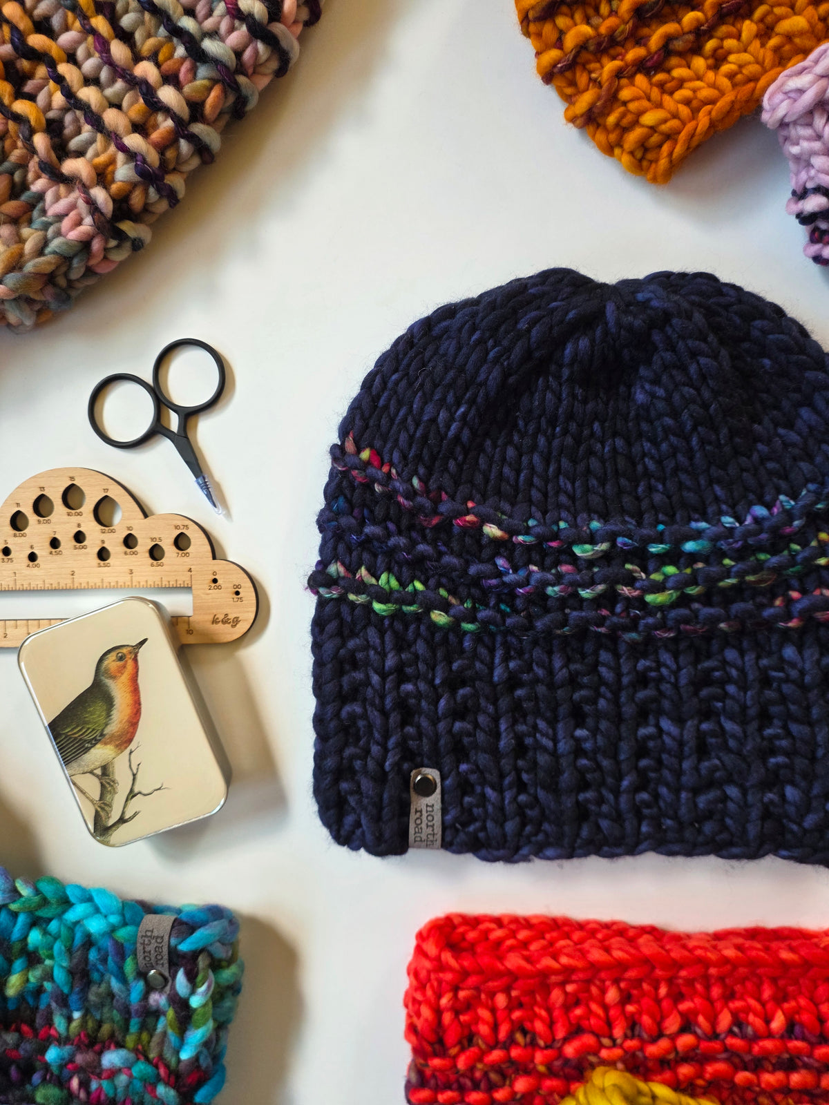 Loon Lake Hat Knitting Pattern