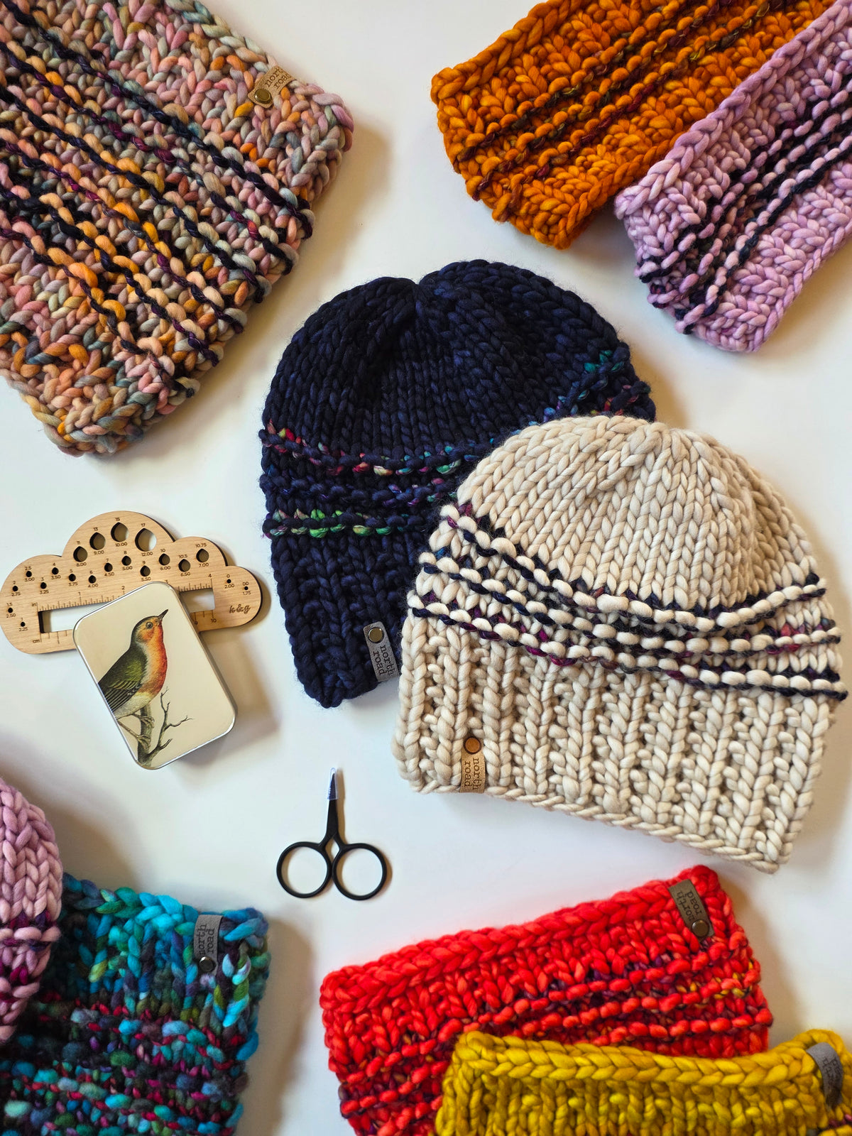 Loon Lake Hat Knitting Pattern
