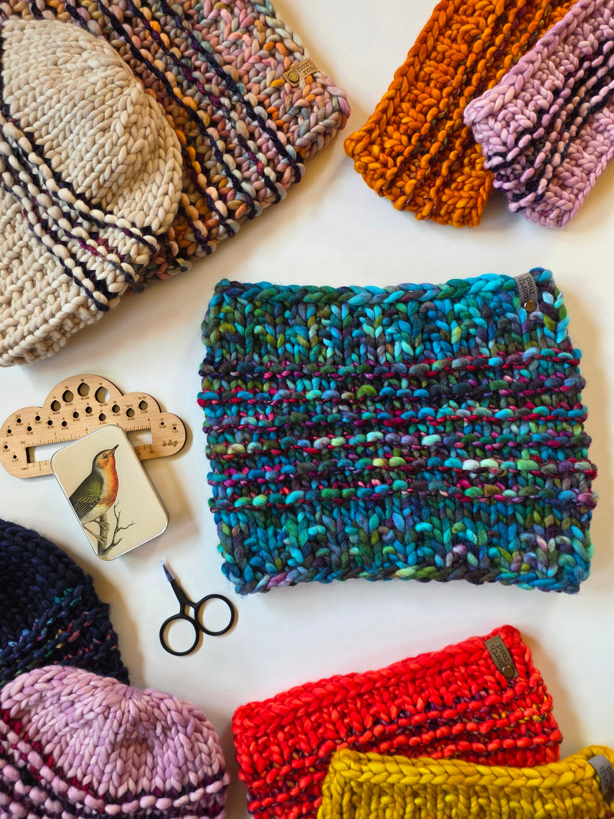 Loon Lake Cowl Knitting Pattern