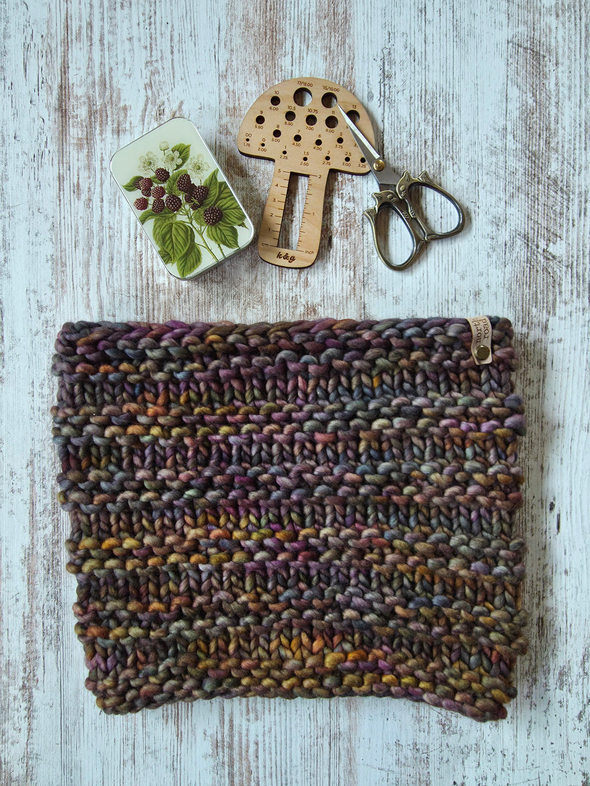 Copper Harbor Cowl Knitting Pattern