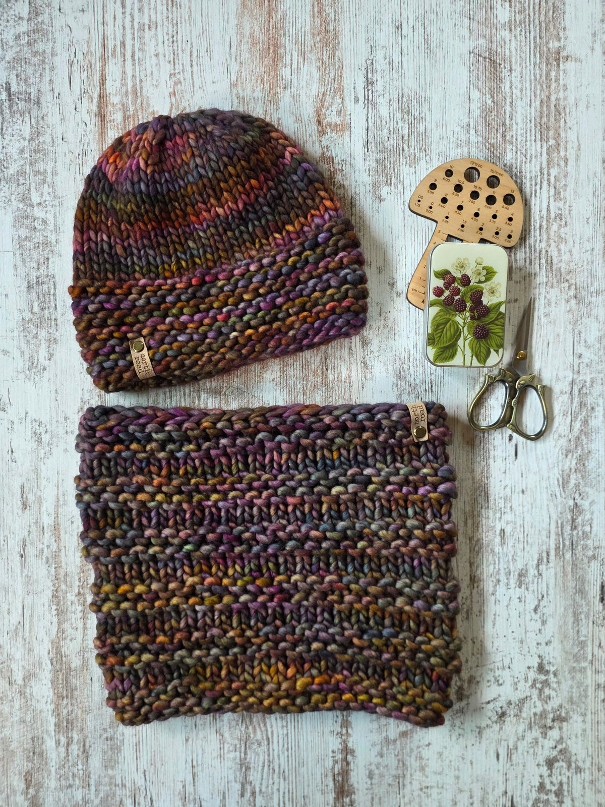 Copper Harbor Cowl Knitting Pattern
