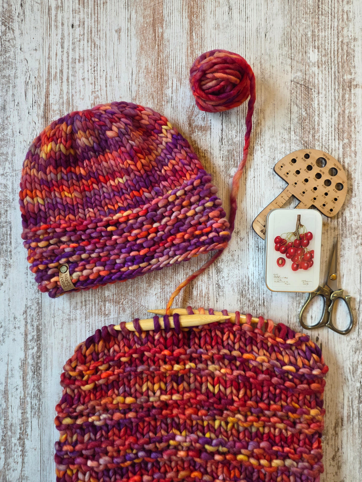 Copper Harbor Hat Knitting Pattern