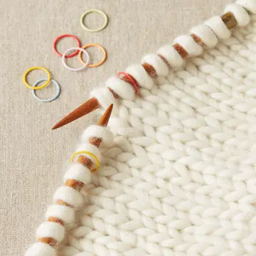 Cocoknits Colorful Ring Stitch Markers, Jumbo