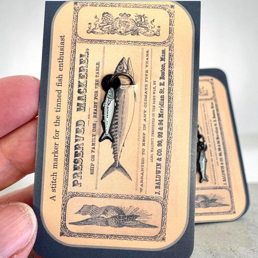 Mackeral Stitch Marker, Removable, (Single Stitch Marker)