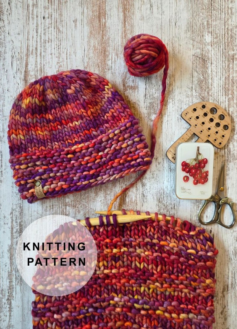 Copper Harbor Hat Knitting Pattern