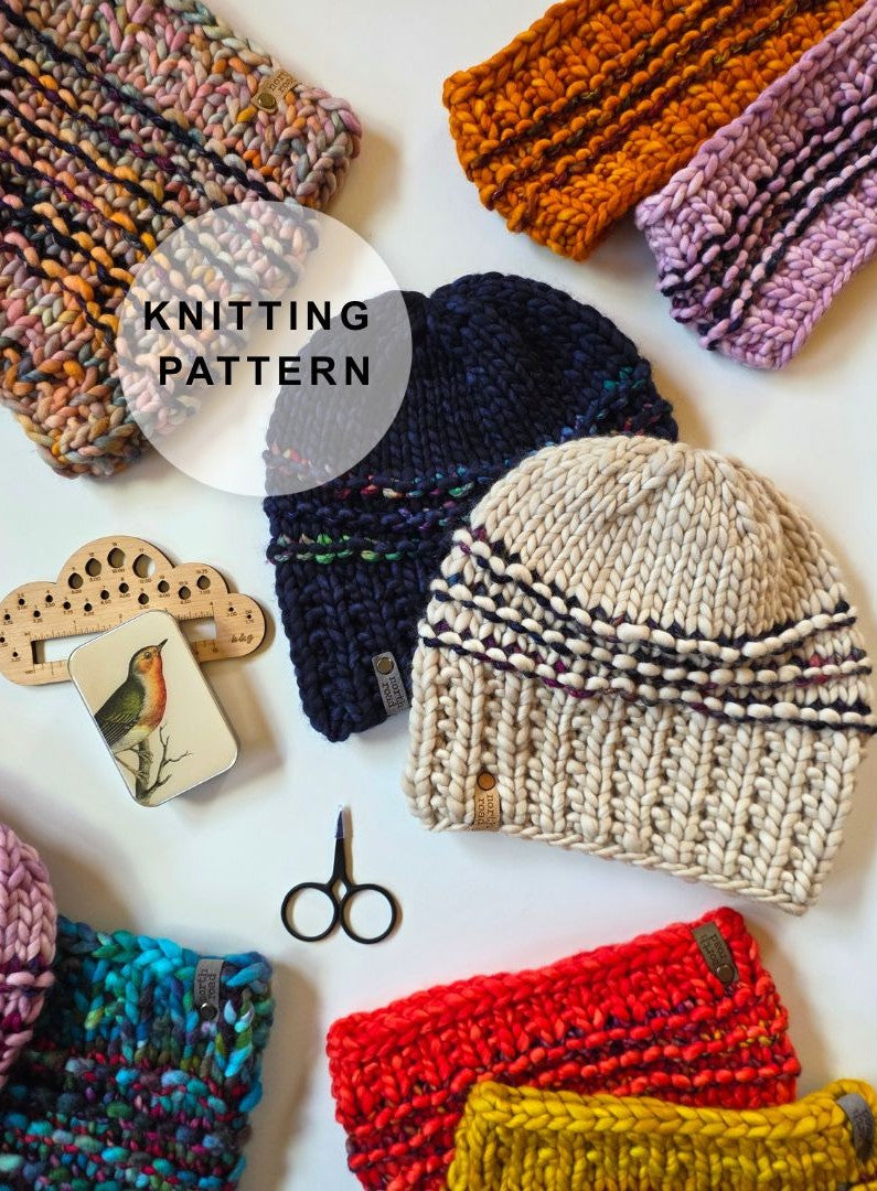 Loon Lake Hat Knitting Pattern