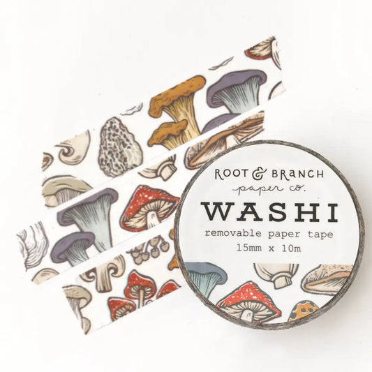 Washi Tape | Mushroom and Fungi | WT-505