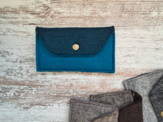 Snap and Go Mini Organizer Pouch | Aqua