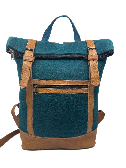 Felt Backpack | Aqua