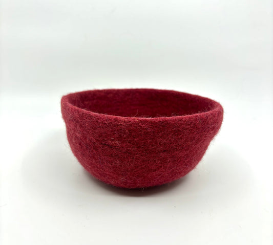 Small Felt Bowl | Brick
