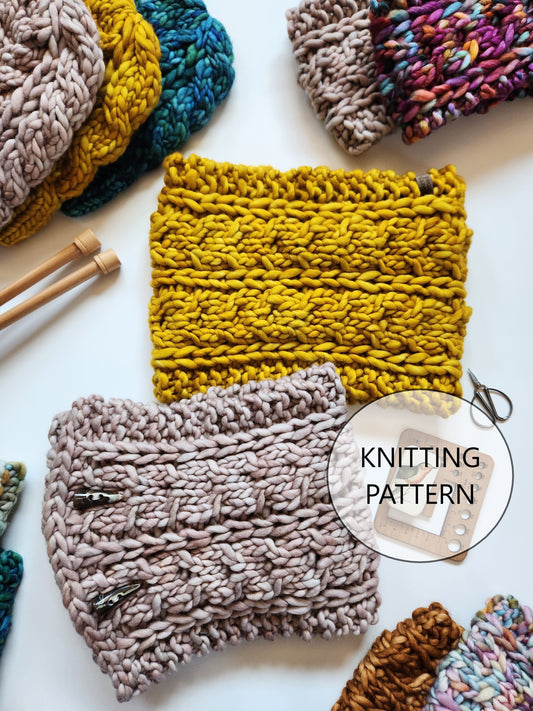 Circle of Pines Cowl Knitting Pattern