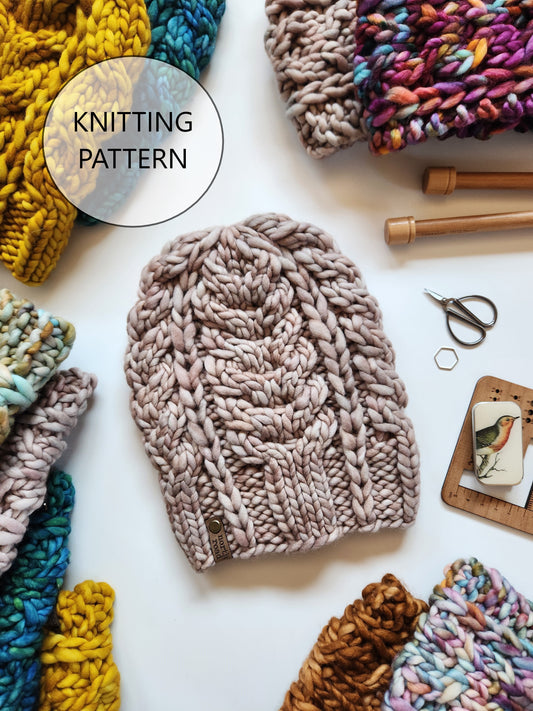 Circle of Pines Hat Knitting Pattern