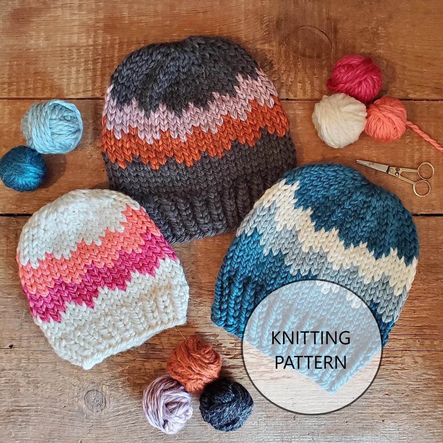 Mountain Vibes Hat Knitting Pattern