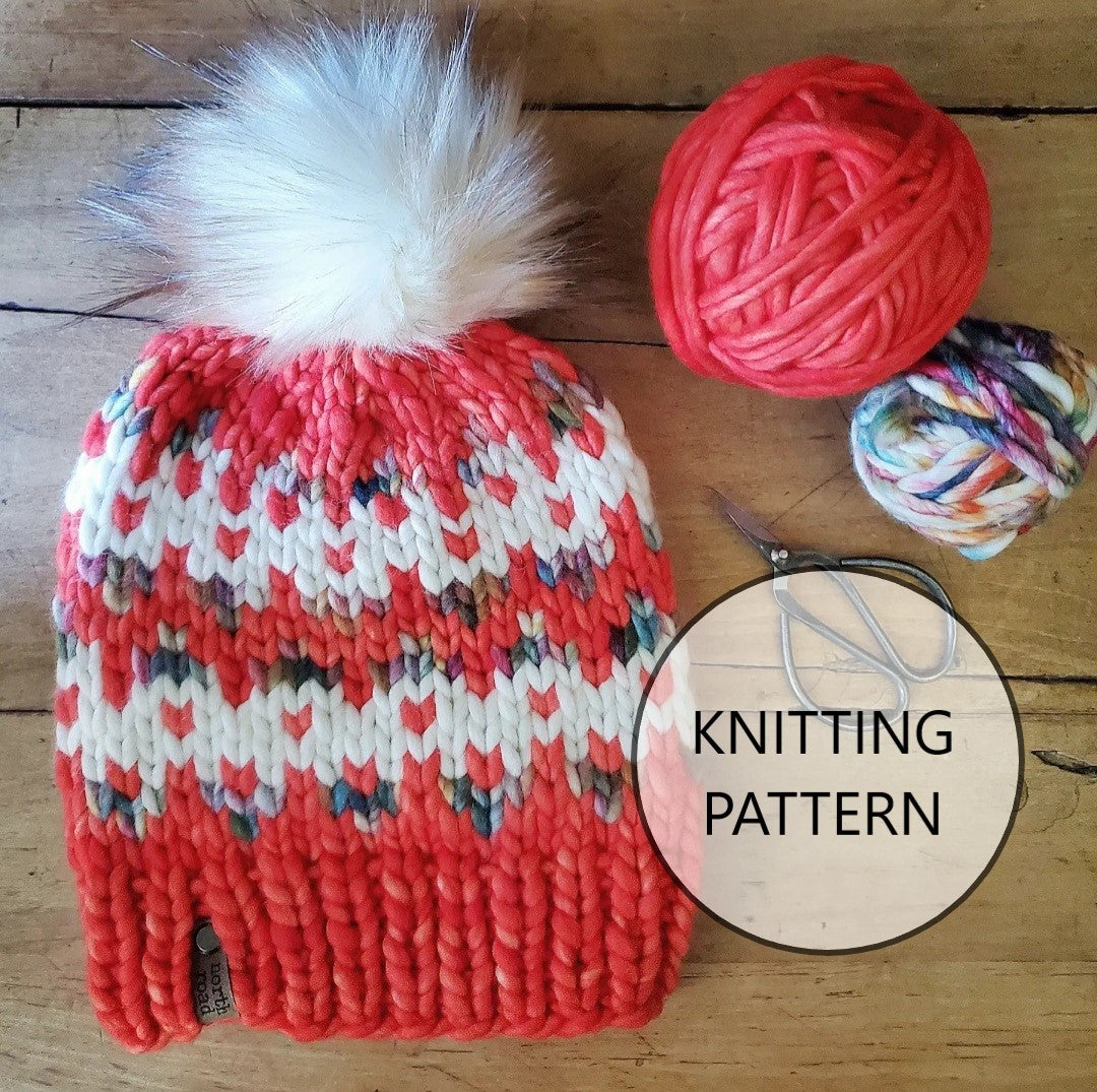 Shoreline Hat Knitting Pattern