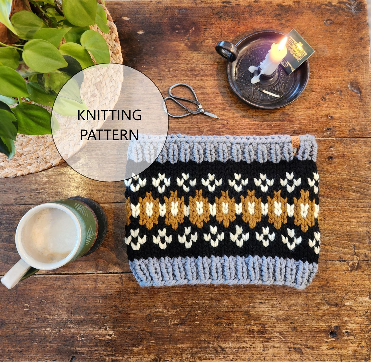 Lutsen Cowl Knitting Pattern