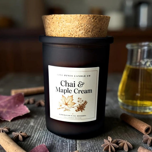 Five Pines Candle Co | 6 oz | Chai & Maple Creme