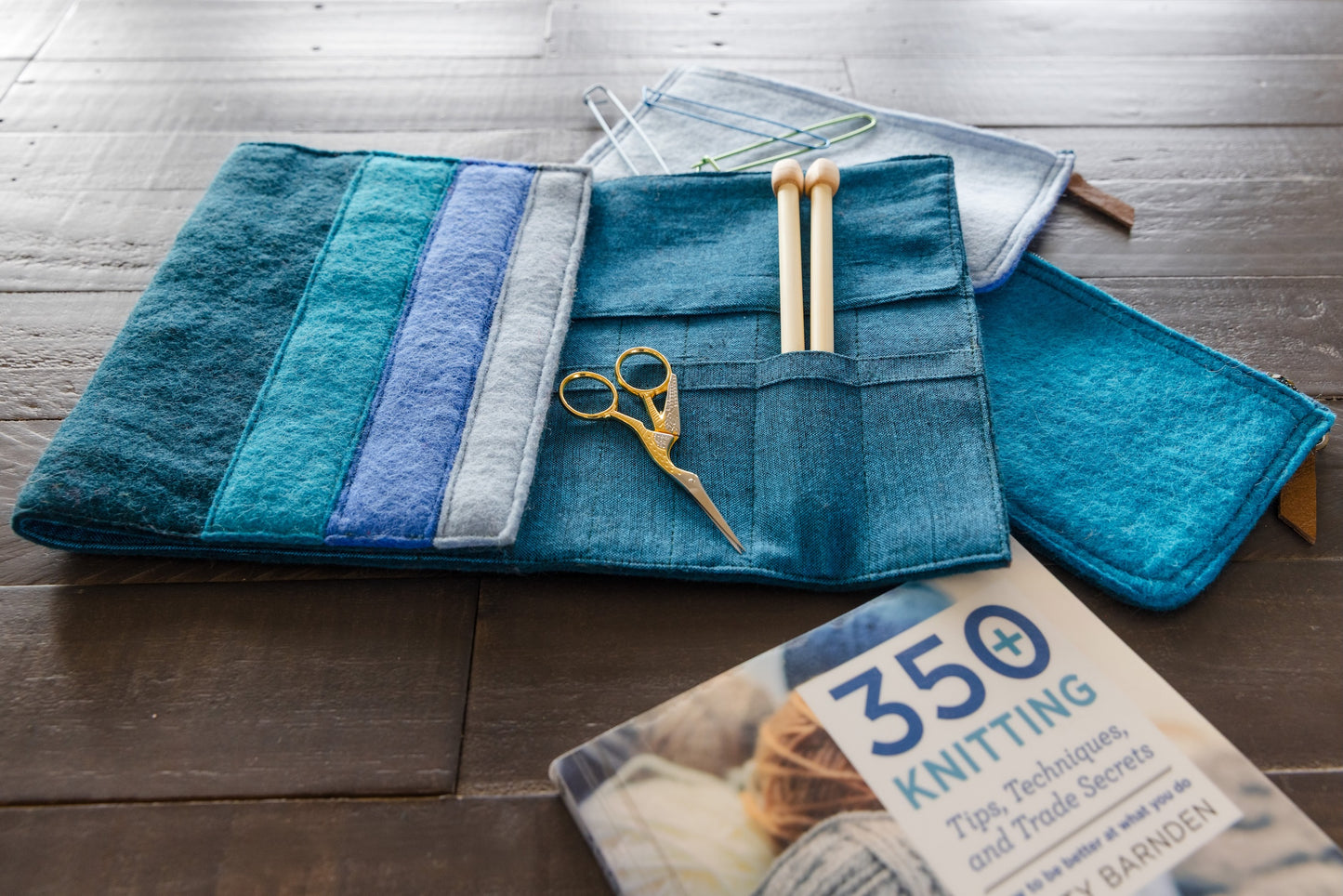 Double Pointed Needle Case | Aqua