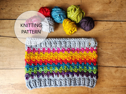 Every Little Bit Cowl Knitting Pattern