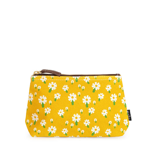 Large Zipper Pouch, Carmel