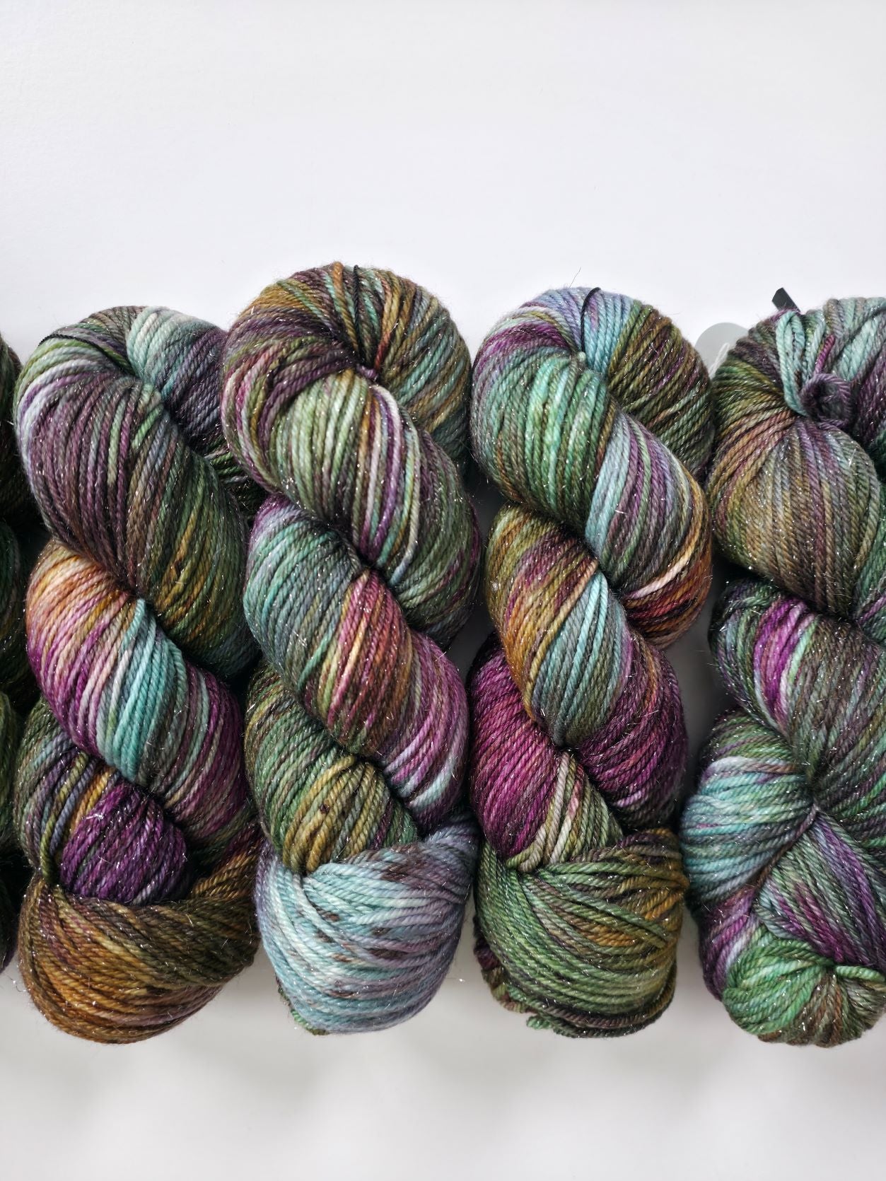 Honey and Clover | DK | Sport | Meet Me In The Woods | North Road Knits | Hand Dyed | Merino Wool | Nylon | Stelina | Sparkle