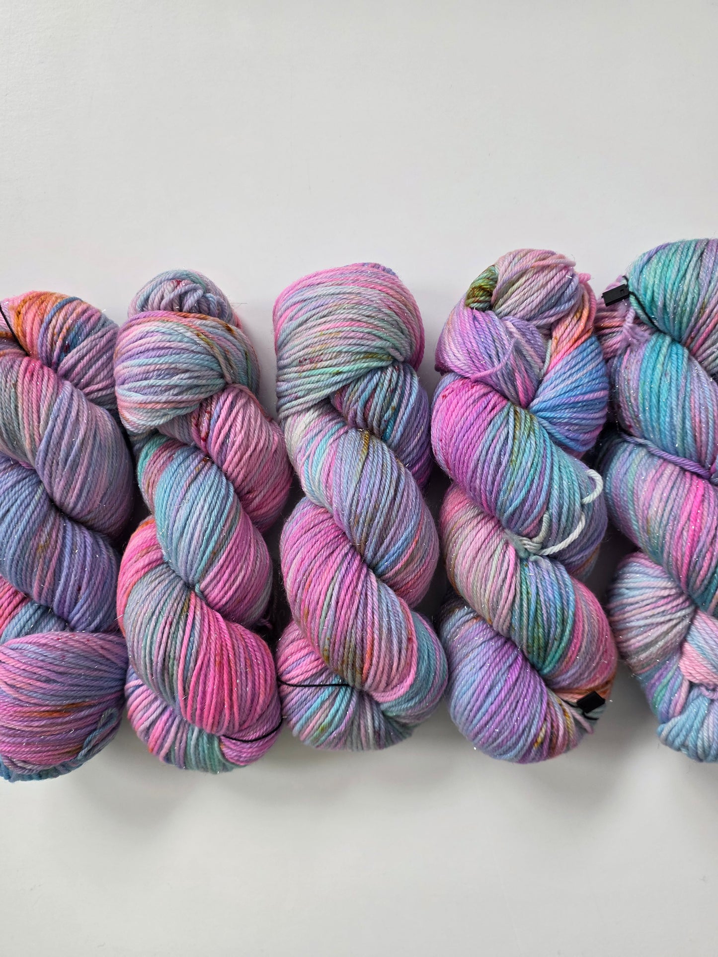 Honey and Clover | DK | Sport | Taylor's Version | North Road Knits | Hand Dyed | Merino Wool | Nylon | Stelina | Sparkle