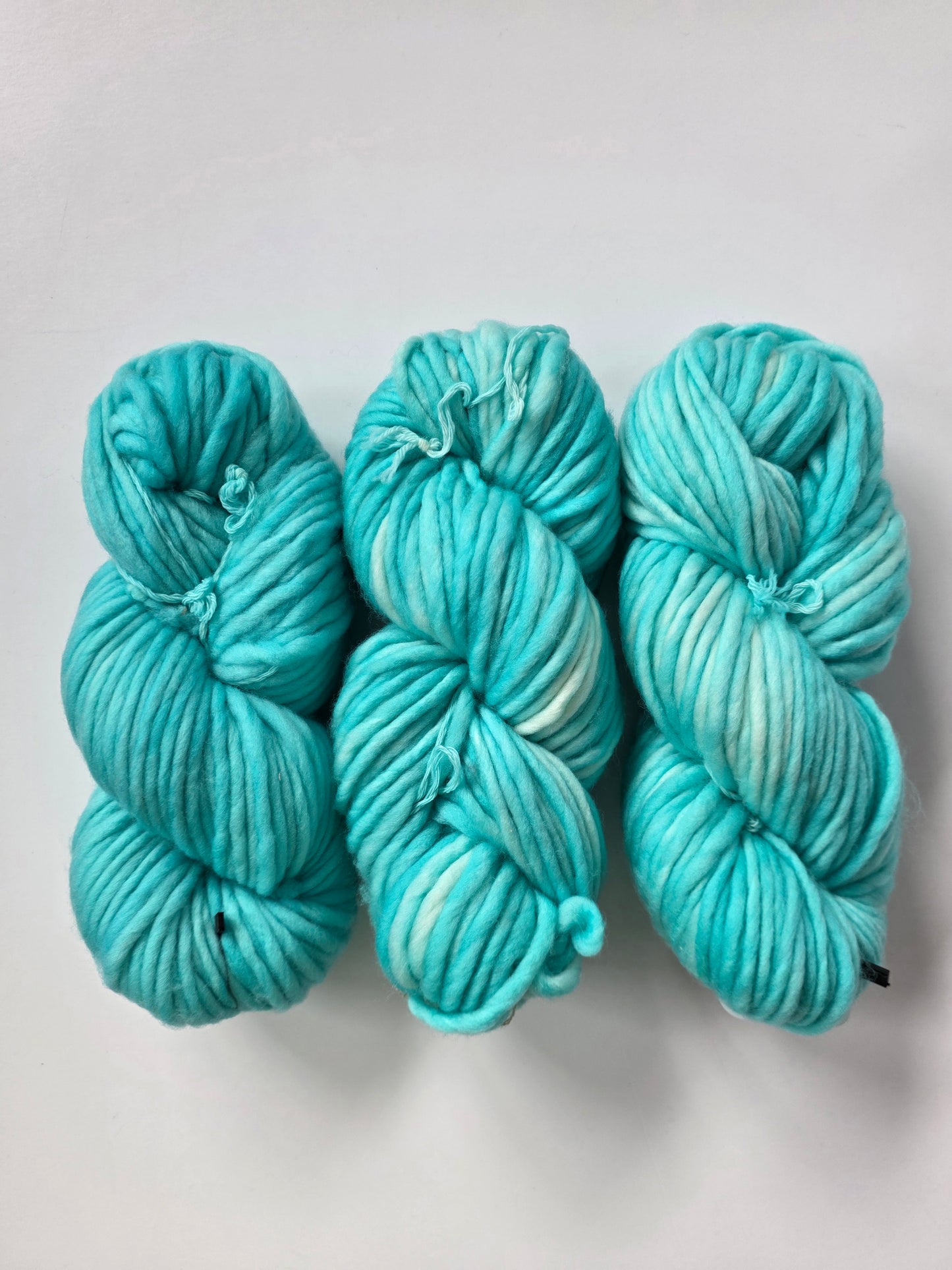Honey and Clover | Super Bulky | Breakfast at Tiffany's | North Road Knits | Hand Dyed | Merino Wool | Super Bulky Yarn | 100% Superwash Merino Wool 