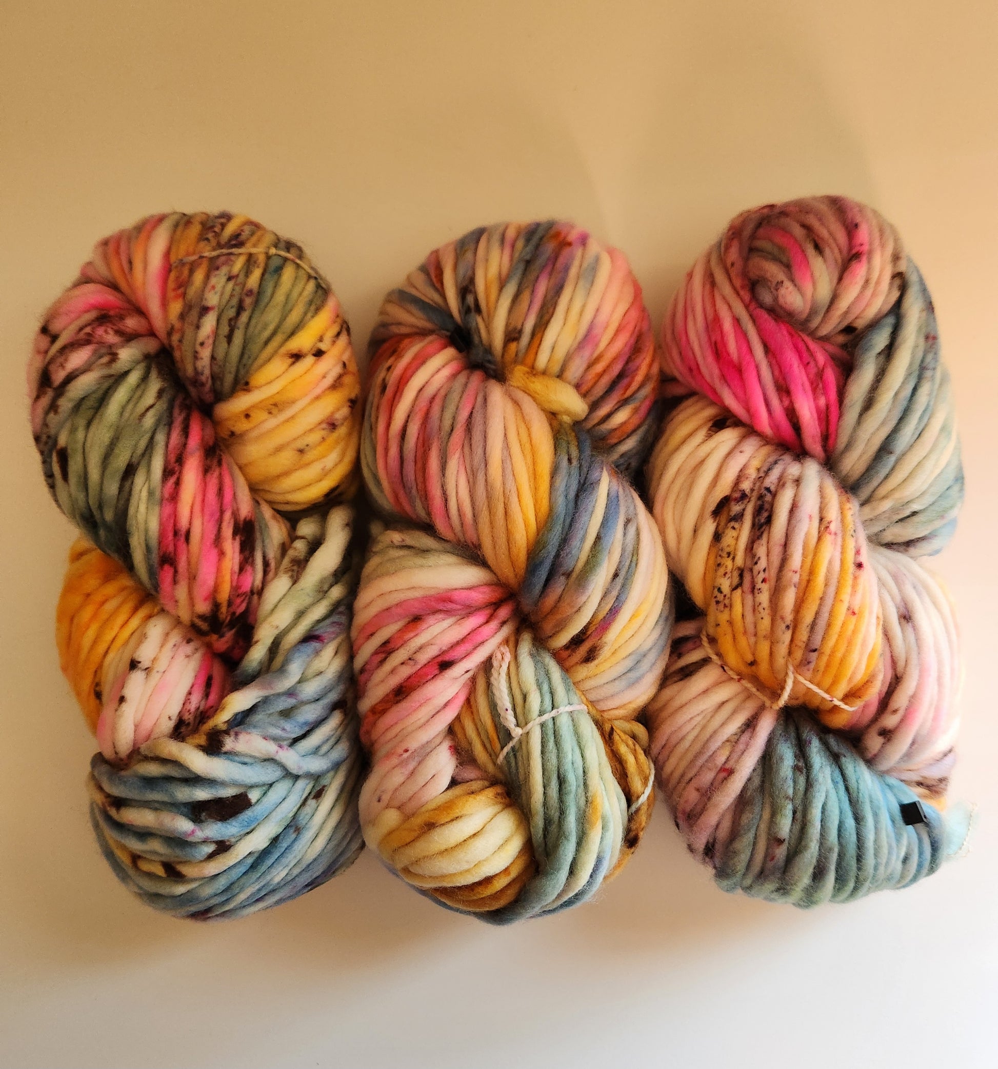Honey and Clover | Super Bulky | It's (Not So) Fall Y'all! | North Road Knits | Hand Dyed | Merino Wool | Super Bulky Yarn | 100% Superwash Merino Wool 