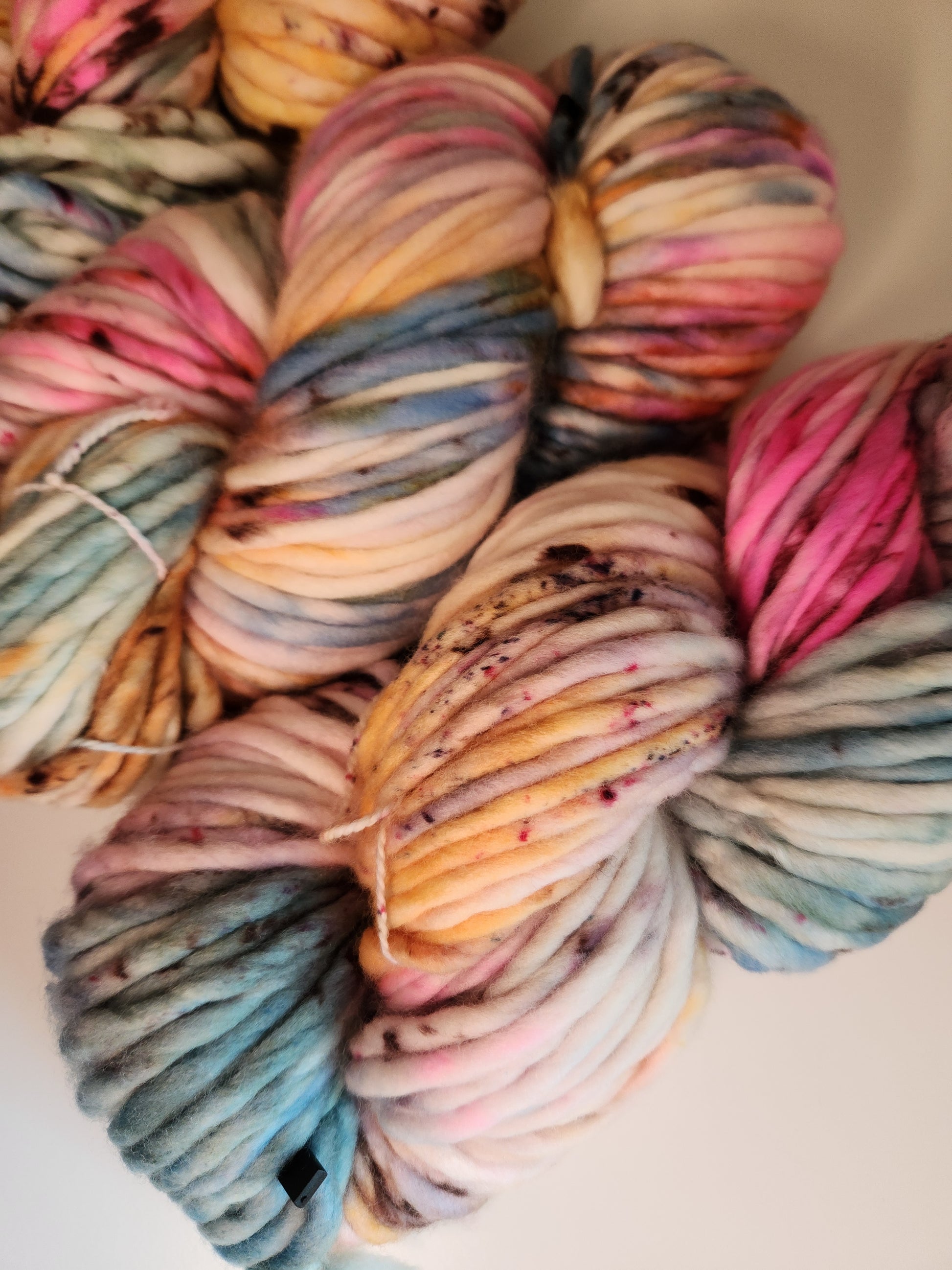 Honey and Clover | Super Bulky | It's (Not So) Fall Y'all! | North Road Knits | Hand Dyed | Merino Wool | Super Bulky Yarn | 100% Superwash Merino Wool 