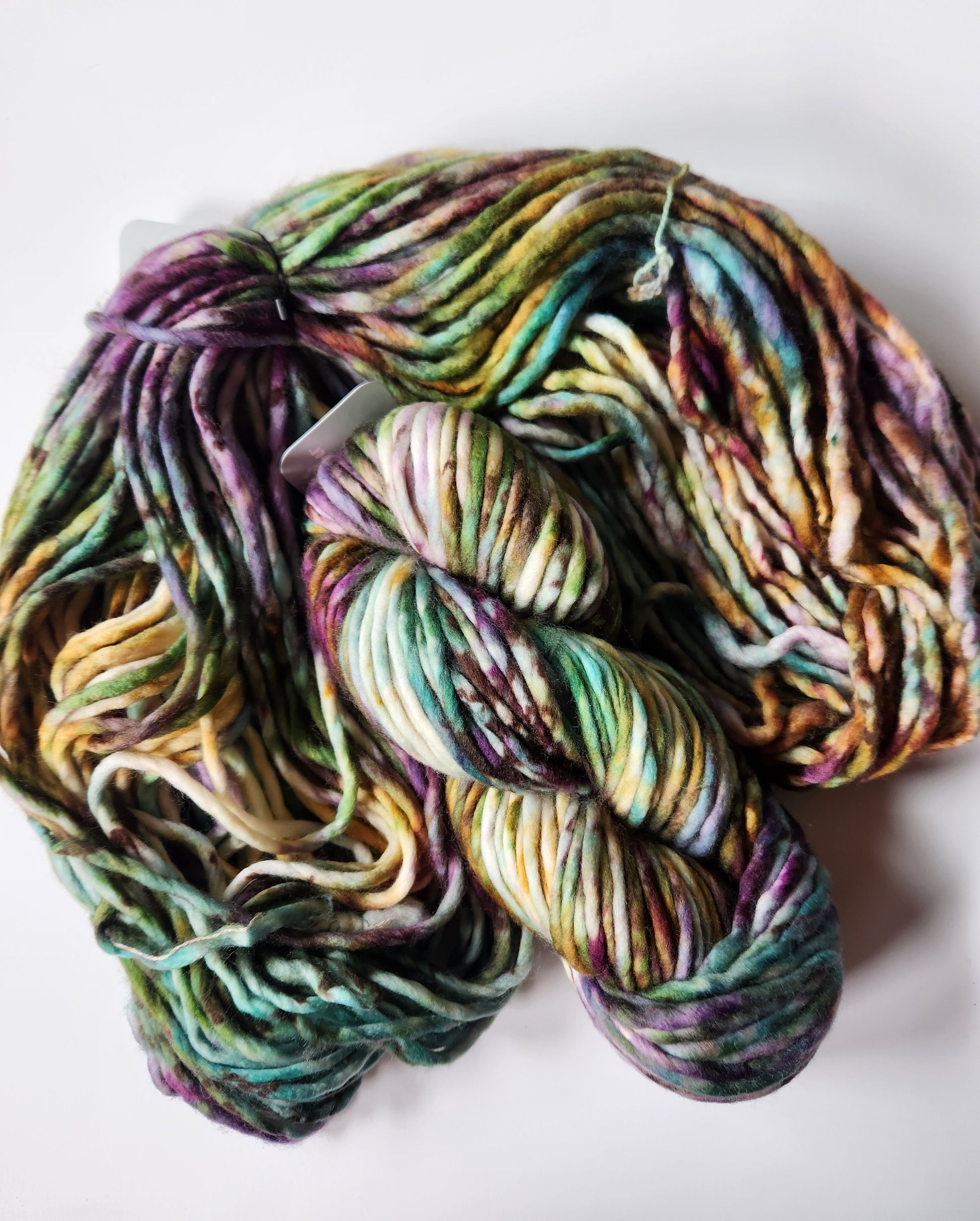 Honey and Clover | Super Bulky | Meet Me In The Woods | North Road Knits | Hand Dyed | Merino Wool | Super Bulky Yarn | 100% Superwash Merino Wool 