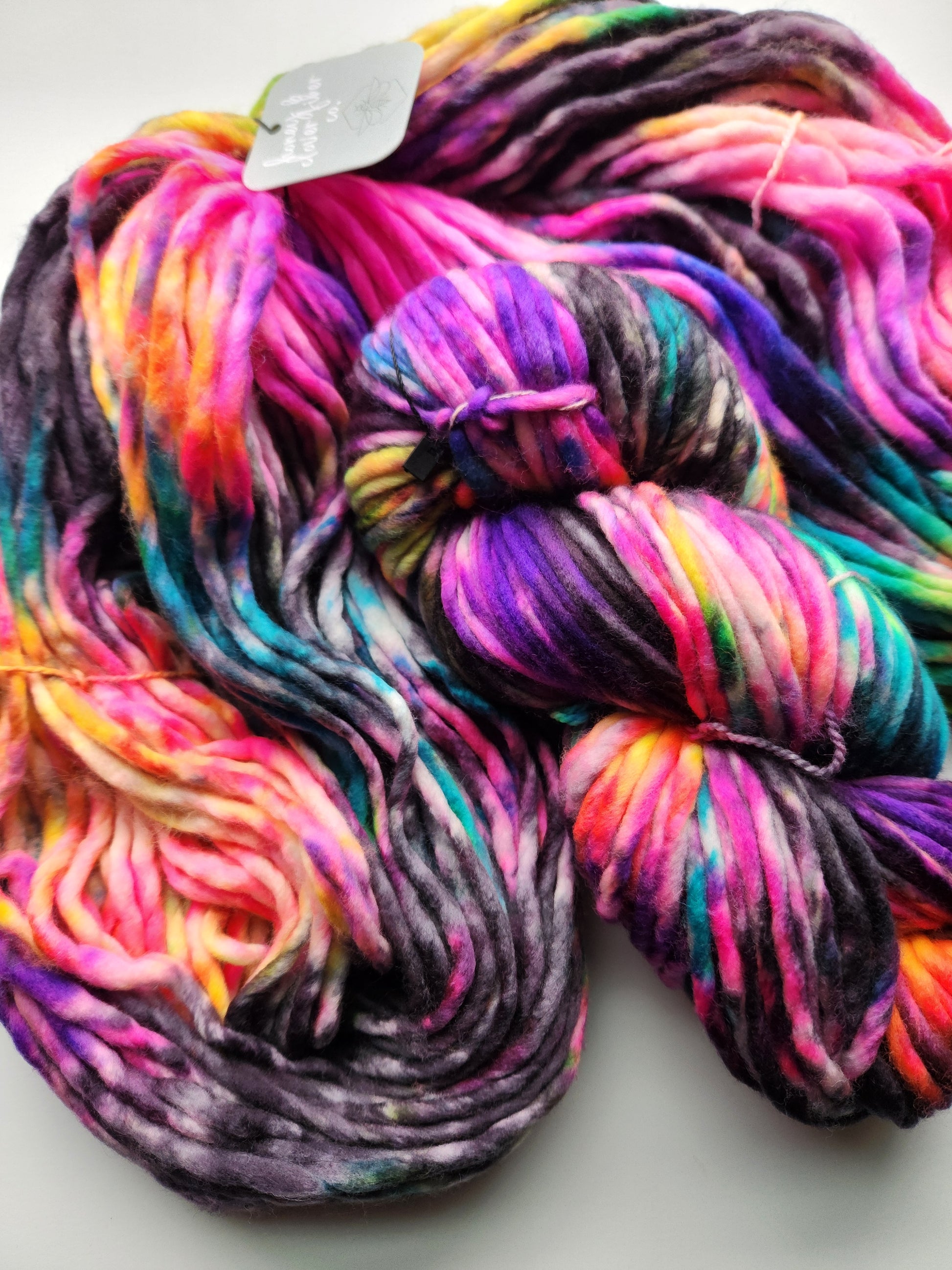 Honey and Clover | Super Bulky | Rave | North Road Knits | Hand Dyed | Merino Wool | Super Bulky Yarn | 100% Superwash Merino Wool 