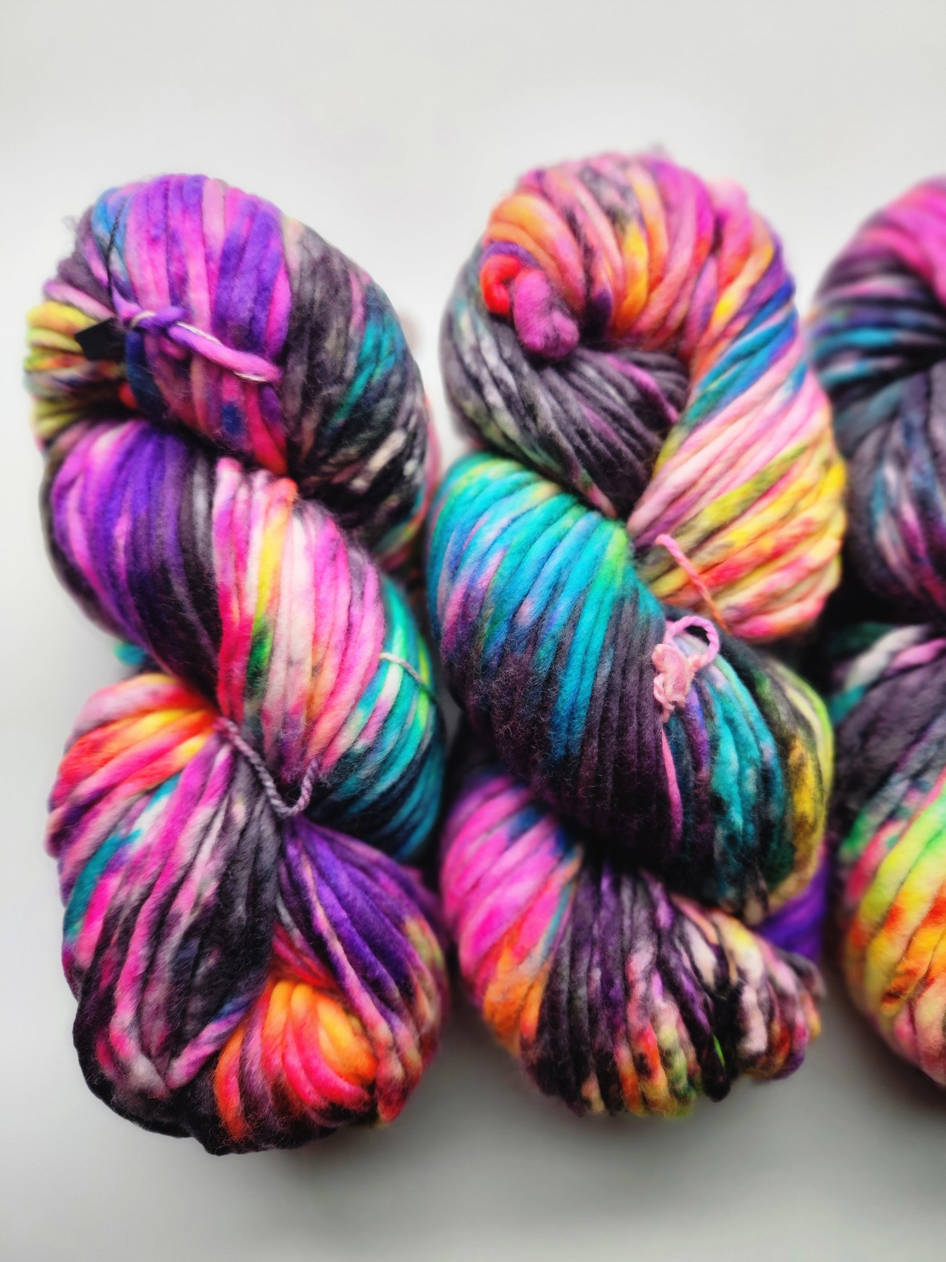 Honey and Clover | Super Bulky | Rave | North Road Knits | Hand Dyed | Merino Wool | Super Bulky Yarn | 100% Superwash Merino Wool 