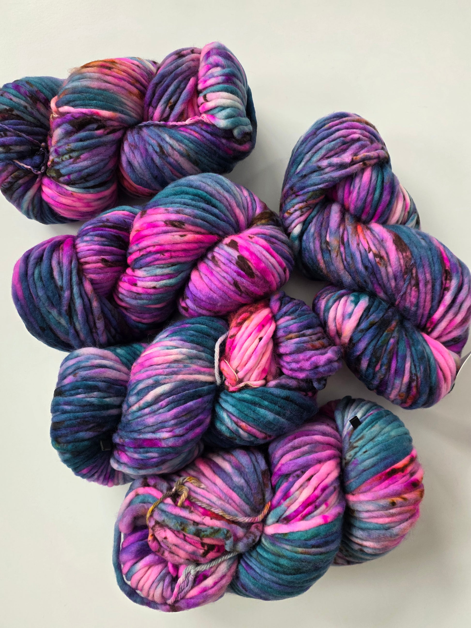 Honey and Clover | Super Bulky | Silent Lucidity | North Road Knits | Hand Dyed | Merino Wool | Super Bulky Yarn | 100% Superwash Merino Wool 
