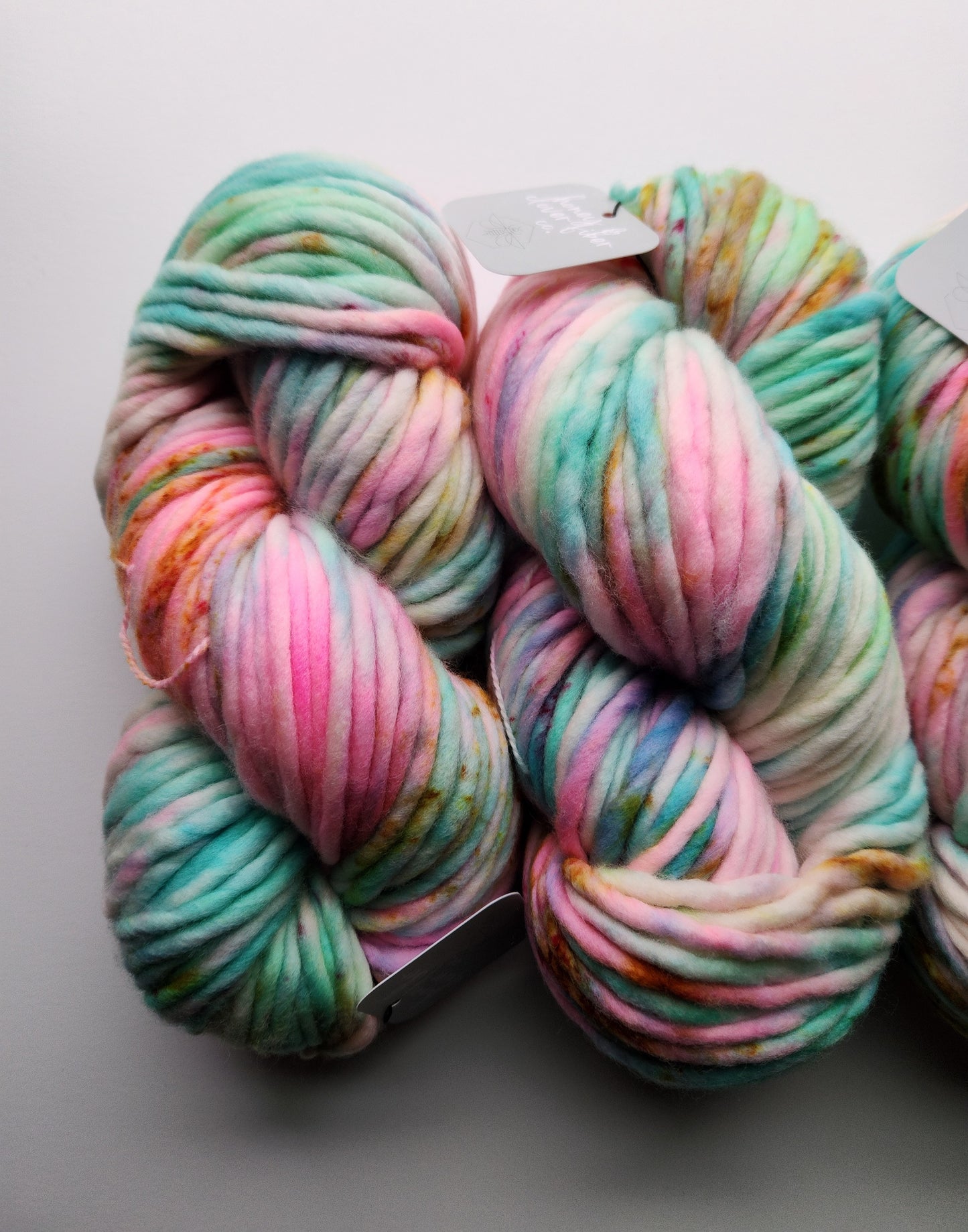 Honey and Clover | Super Bulky | Taylor's Version | North Road Knits | Hand Dyed | Merino Wool | Super Bulky Yarn | 100% Superwash Merino Wool 